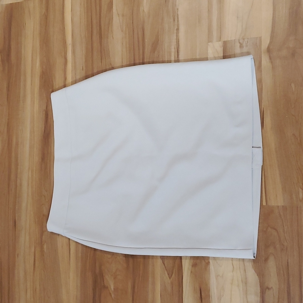 banana republic khaki pencil skirt